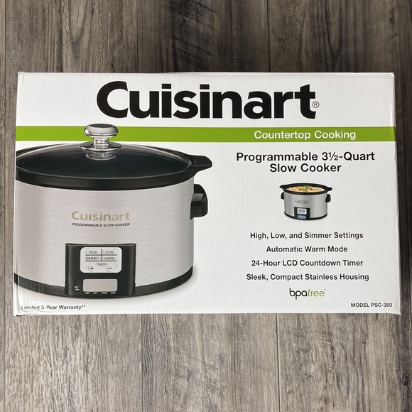 cuisinart programmable slow cooker
